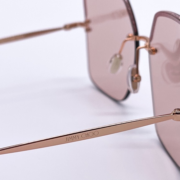 NEW JIMMY CHOO TAVI/S FWMU1 WOMEN’S SUNGLASSES JIMMY CHOO TAVI/S PINK - Picture 9 of 14
